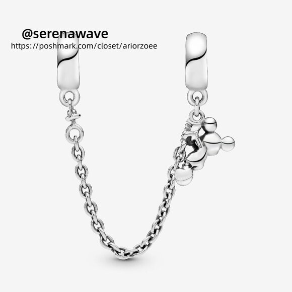 Pandora Disney, Climbing Mickey Safety Chain - Picture 2 of 3